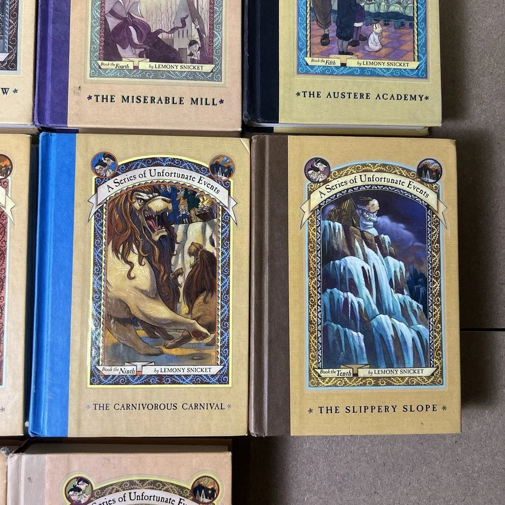 Lemony Snicket Series of Unfortunate Events Complete 13 Book Set 1st Ed HC